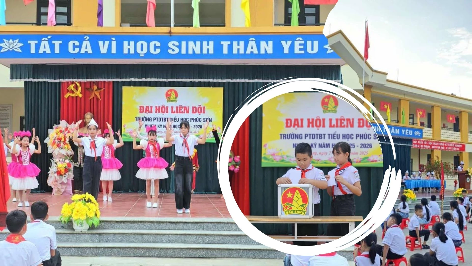 Qua từng hoạt động giúp các em thiếu nhi trưởng thành hơn.