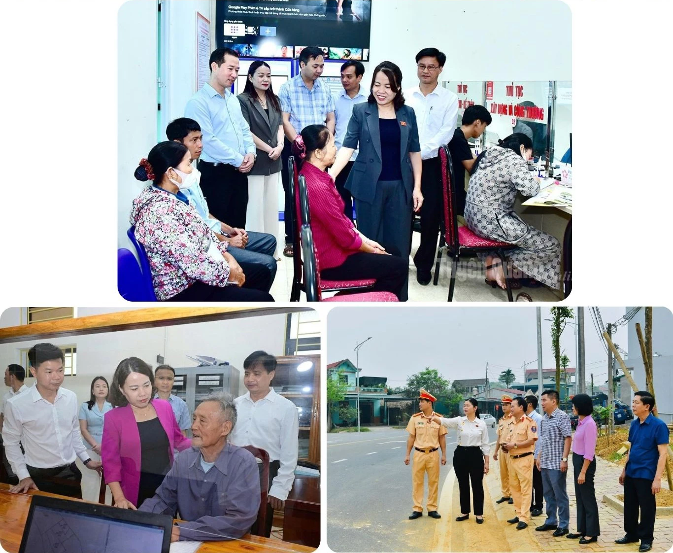 Các đại biểu Quốc hội tỉnh giám sát các hoạt động của chính quyền địa phương và phát triển kinh tế - xã hội.