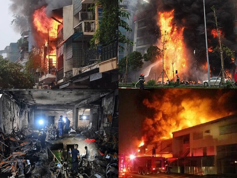 Hàng loạt vụ cháy lớn xảy ra liên tiếp khiến việc PCCC càng trở nên cấp thiết