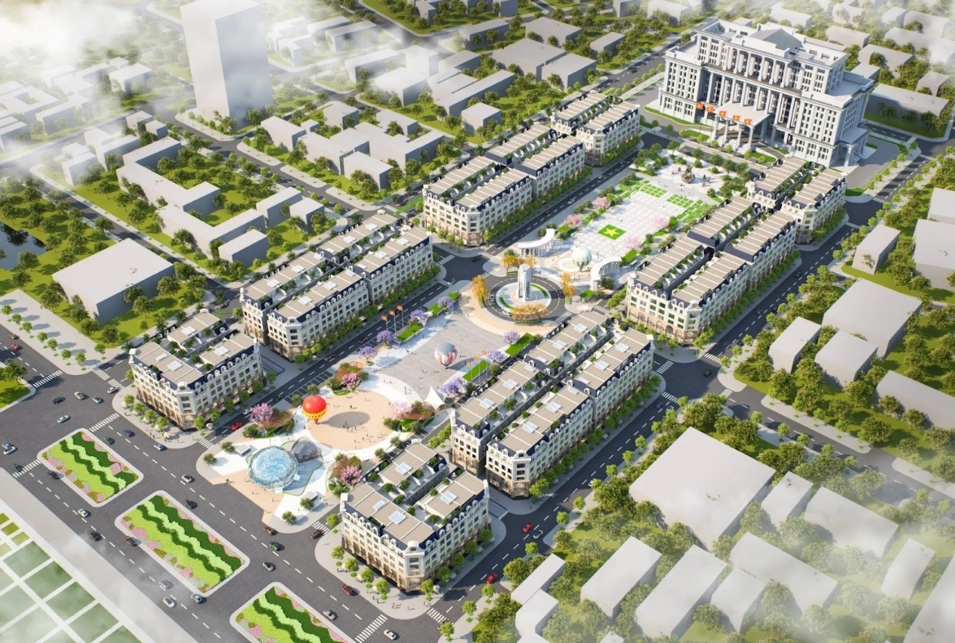 Dự án phố đi bộ Thái Nguyên - Central Square dự kiến hoàn thành cuối năm 2026