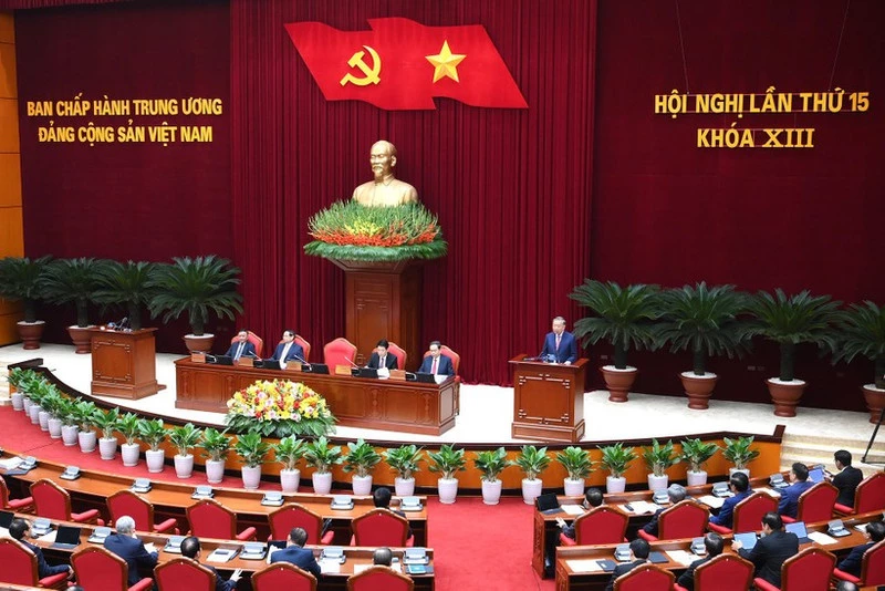 The 15th meeting of the 13th Party Central Committee opens in Ha Noi on December 22.