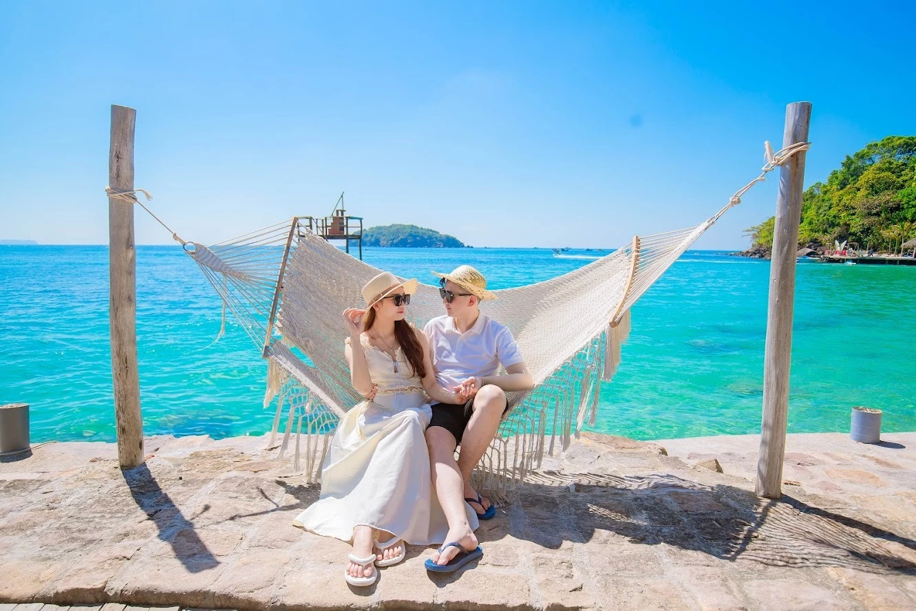 Du khách tha hồ chụp hình check-in siêu xinh khi tham gia tour 3 đảo Phú Quốc