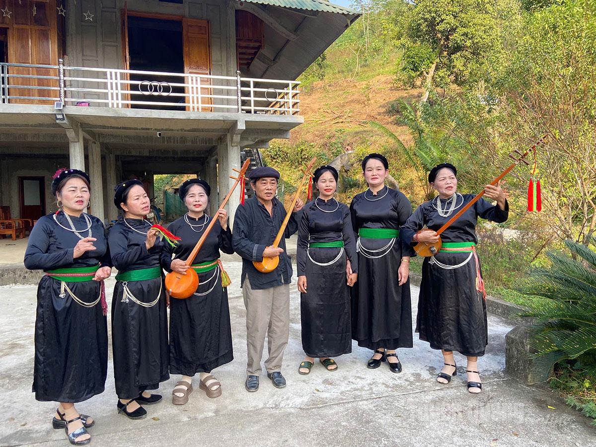 Members of the club regularly practice Then singing.