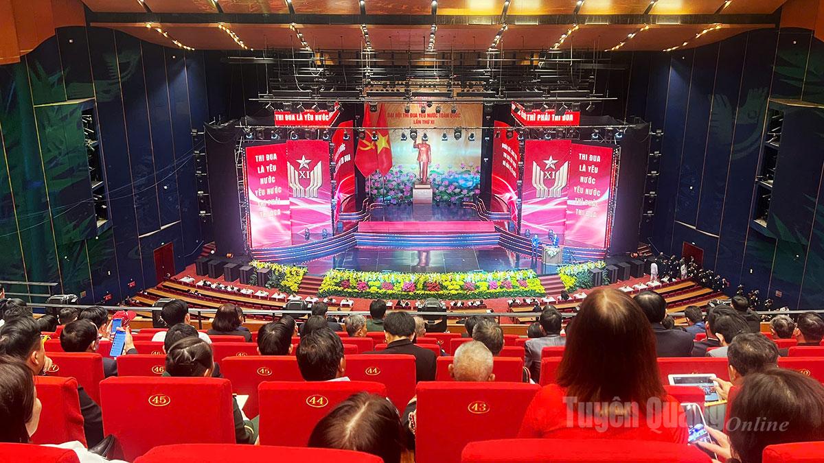 Quang cảnh phiên trù bị Đại hội.