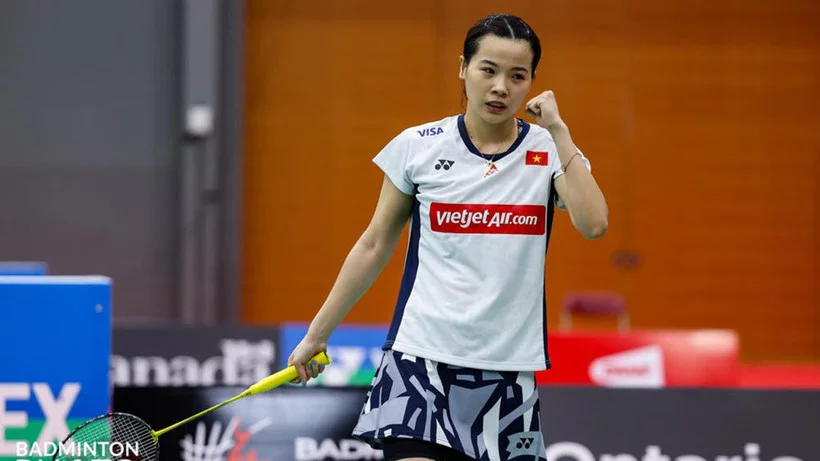 Nguyễn Thùy Linh chưa thể bứt phá thành tích tại một giải đấu cấp Super 300. (Ảnh: Badminton Photo)