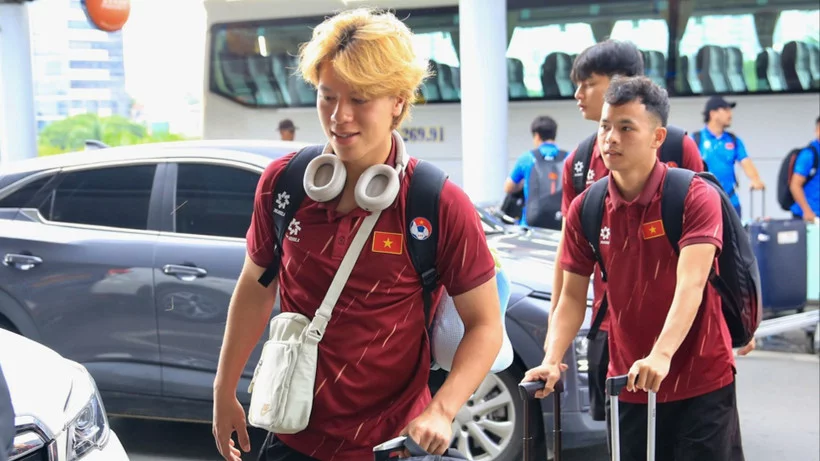 Các thành viên đội tuyển U23 Việt Nam sẵn sàng bước vào giải đấu quan trọng. (Ảnh: VFF)