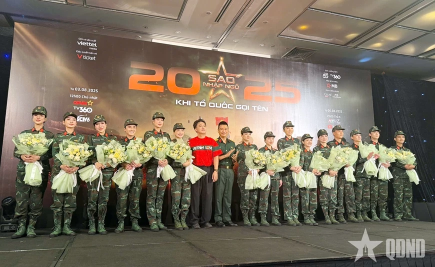 “Sao nhập ngũ 2025 - Khi Tổ quốc gọi tên” với nhiều điểm nhấn nổi bật