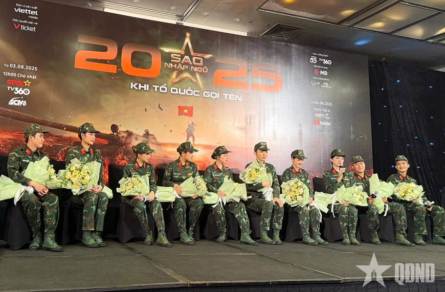“Sao nhập ngũ 2025 - Khi Tổ quốc gọi tên” với nhiều điểm nhấn nổi bật