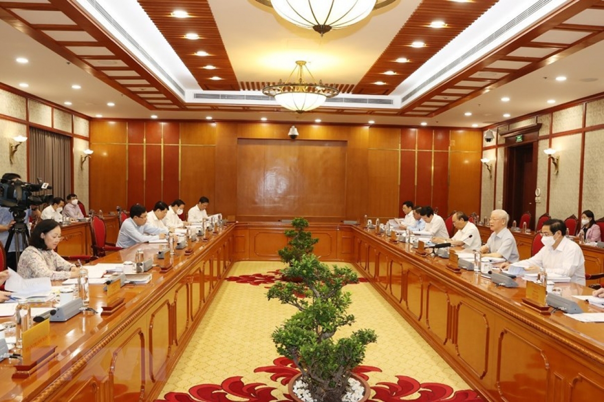 Toàn cảnh cuộc họp -