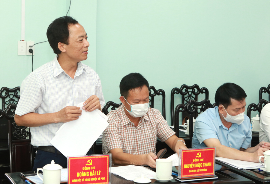 Giám đốc Sở Nông nghiệp và PTNT Hoàng Hải Lý cho rằng ngành văn hóa cần có quy hoạch phát triển du lịch gắn với các quy hoạch phát triển sản phẩm nông, lâm nghiệp đặc trưng, đặc thù của tỉnh