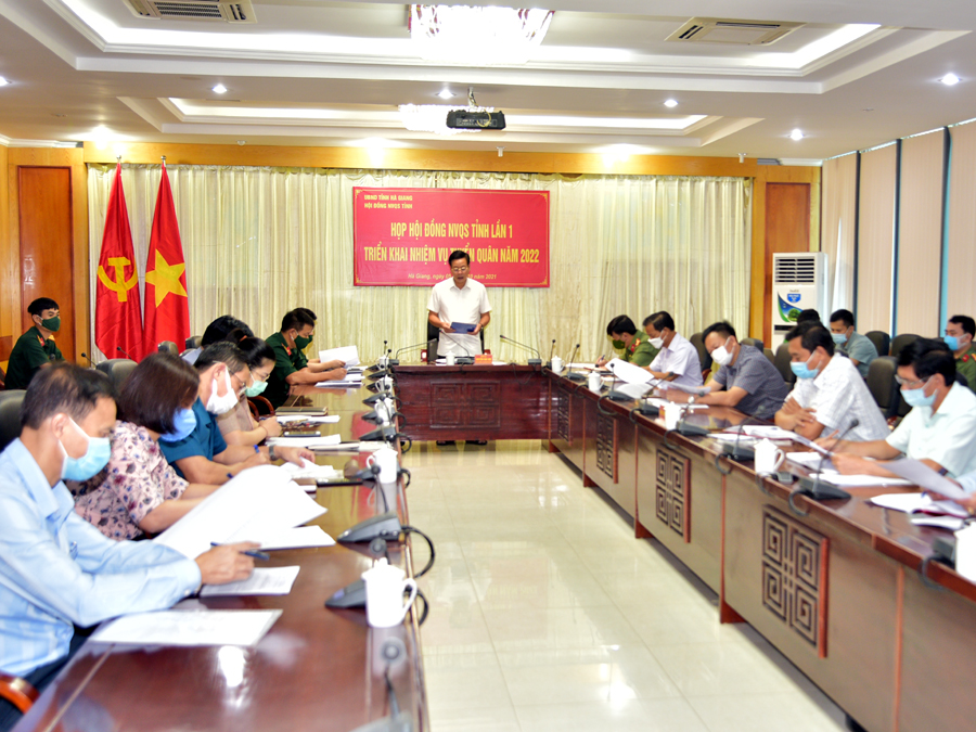 Toàn cảnh cuộc họp.