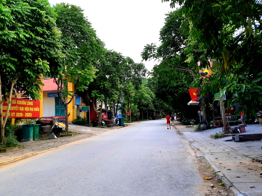 Trung tâm xã Khuôn Lùng được lập quy hoạch mở rộng giai đoạn 2021 - 2030.