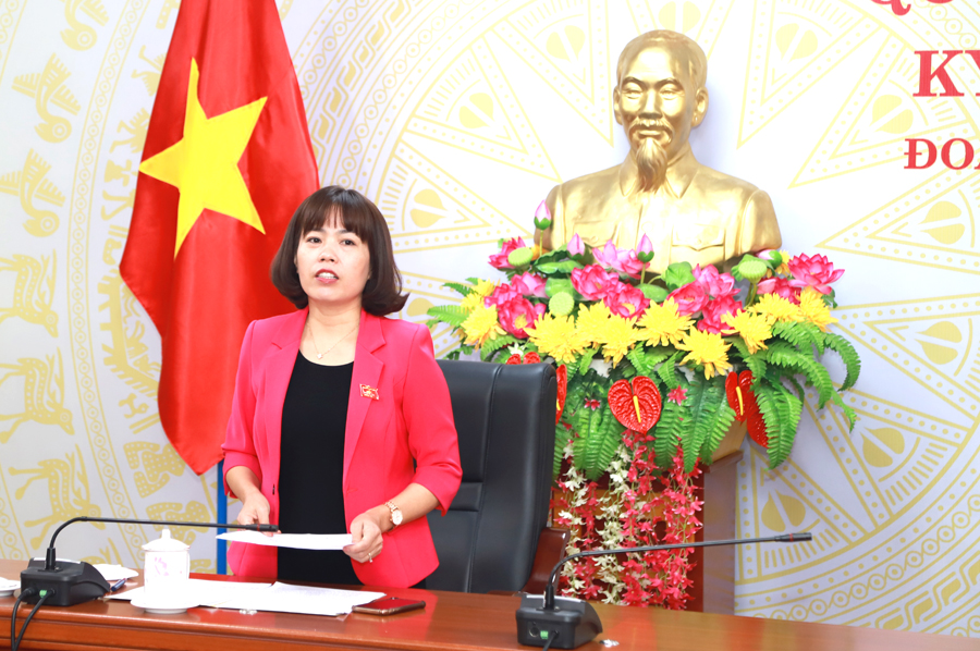 Phó Trưởng đoàn ĐBQH khóa XV tỉnh Hà Giang Lý Thị Lan