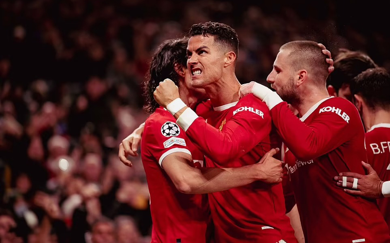 Ronaldo và đồng đội đã tạo nên màn ngược dòng 3-2 trước Atalanta. (