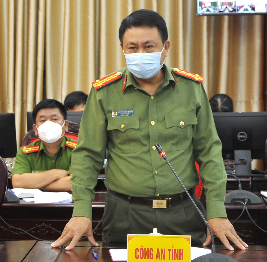 Lãnh đạo Công an tỉnh cho biết sẽ tăng cường kiểm tra, kiểm soát và phối hợp lập chốt quản lý chặt chẽ người, phương tiện ra, vào thành phố.