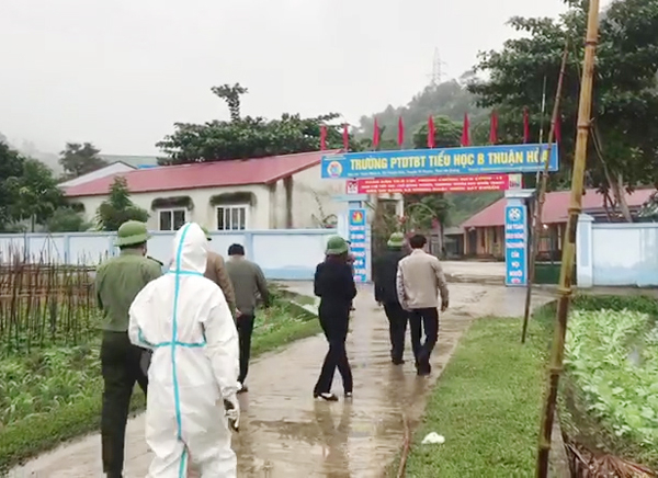 Thành lập cơ sở thu dung bệnh nhân Covid-19 tại Trường Tiểu học B Thuận Hòa