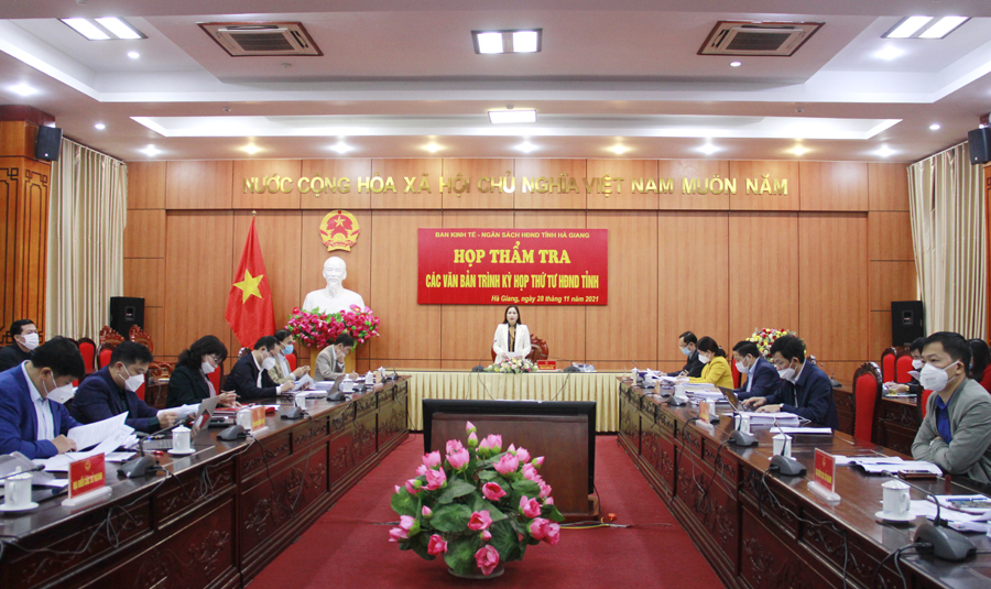 Các đại biểu dự họp.