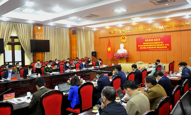 Toàn cảnh buổi giám sát.
