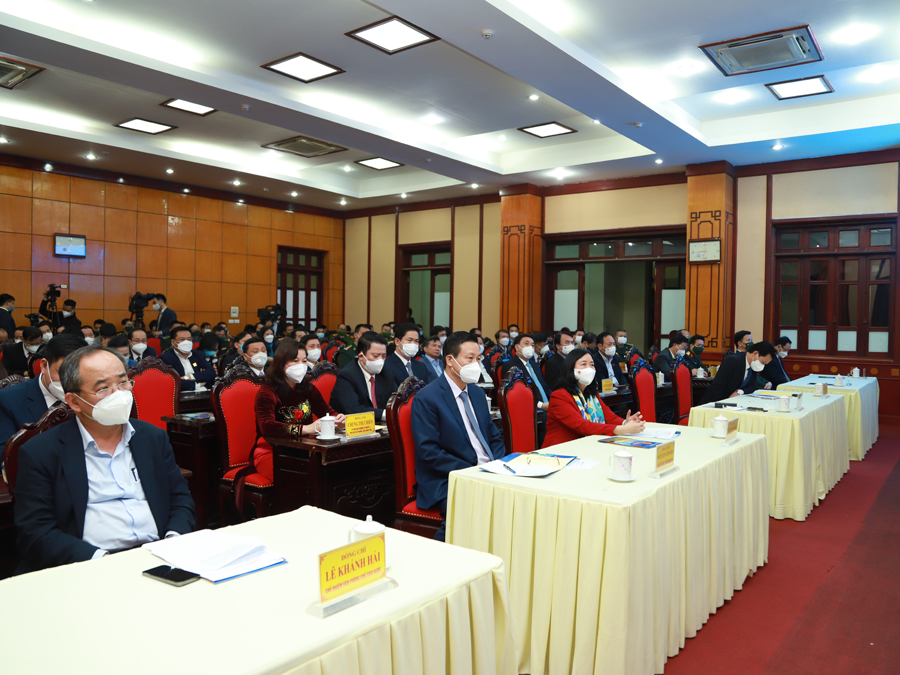 Các đại biểu dự hội nghị