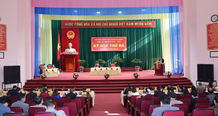 Toàn cảnh kỳ họp.