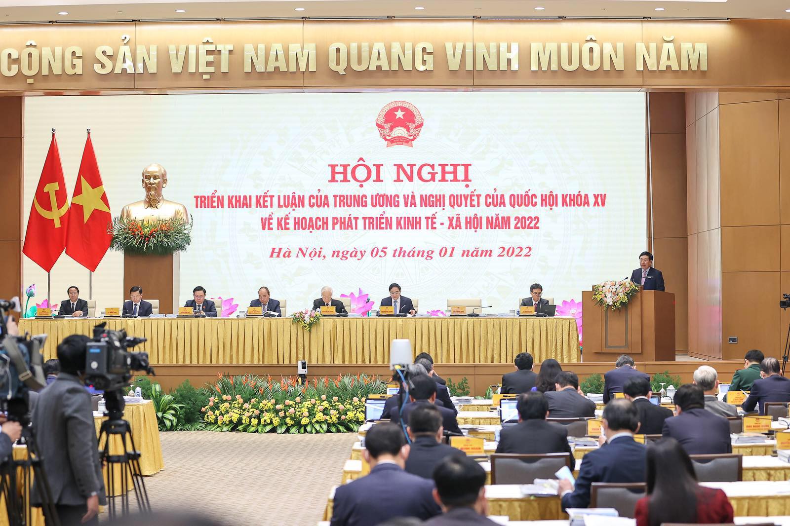 Năm 2022 là năm có ý nghĩa quan trọng, tạo nền tảng thực hiện các mục tiêu của Kế hoạch 5 năm 2021-2025