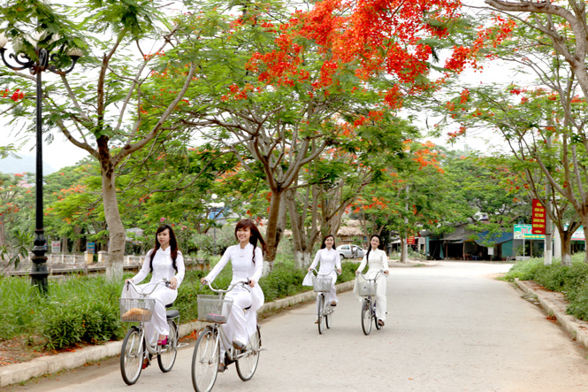 Phố của người đẹp - Báo Tuyên Quang