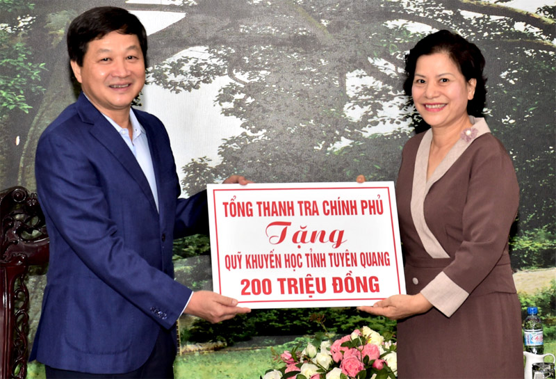 Đoàn công tác của Thanh tra Chính phủ thăm và làm việc tại ...