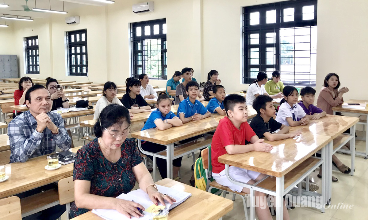 Tỉnh Hội Tuyên Quang tập huấn hỗ trợ giáo dục hòa nhập cho trẻ khuyết tật