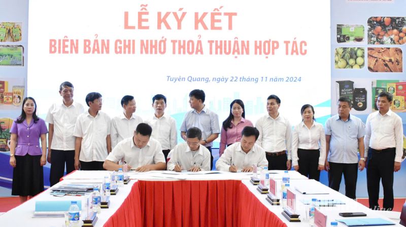 Kết nối cung - cầu tiêu thụ sản phẩm hàng hóa tỉnh Tuyên Quang năm 2024